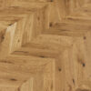 PARQUET 3LP 1S OAK CHEVRON 45 BORDEAUX WARM BROWN COUNTRY MATT LACQUERED BRUSHED 4Vm T&G