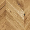 PARQUET 3LP 1S OAK CHEVRON 45 BORDEAUX WARM BROWN COUNTRY MATT LACQUERED BRUSHED 4Vm T&G