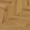 PARQUET 3LP 1S OAK CHEVRON 45 NORMANDY NATURAL OILED BRUSHED 4Vm T&G