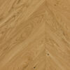 PARQUET 3LP 1S OAK CHEVRON 45 NORMANDY NATURAL OILED BRUSHED 4Vm T&G