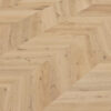 PARQUET 3LP 1S OAK CHEVRON 45 BRETAGNE NATURAL WHITE OILED BRUSHED 4Vm T&G