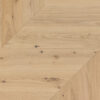 PARQUET 3LP 1S OAK CHEVRON 45 BRETAGNE NATURAL WHITE OILED BRUSHED 4Vm T&G