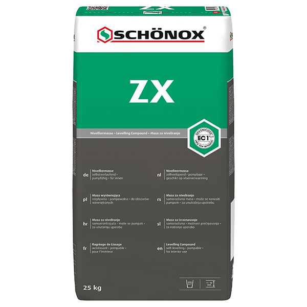 LEVELLING COMPOUND SCH NOX ZX 25 KG Alpod eu