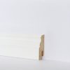 SKIRTING WHITE MDF FOIL 58 MM