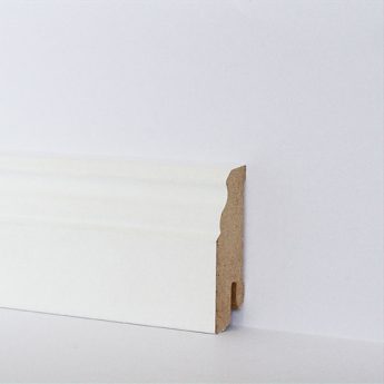 SKIRTING WHITE MDF FOIL 70 MM
