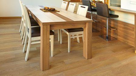 Parquet wood and solid hardwood flooring