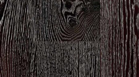 Black oak parquet flooring