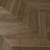 PARQUET 3LP 1S WALNUT AM KITZBUHEL ABC CHEVRON 45 BRUSH OIL T+G