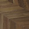 PARQUET 3LP 1S WALNUT AM KITZBUHEL ABC CHEVRON 45 BRUSH OIL T+G
