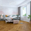 PARQUET 3LP 1S OAK AGRIGENTO NATURAL COGNAC MATT LACQ 4V OL