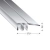PROFILE ENDING DUO-GRIP 90 CM BEECH