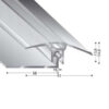 PROFILE TRANSITION TRIO-GRIP 7-13 MM 270