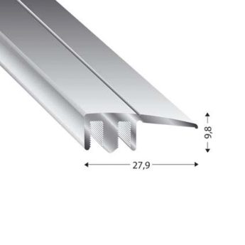 PROFILE ENDING DUO-GRIP 270 CM CHERRY