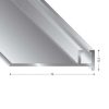 PROFILE BASE DUO-GRIP 6-10 MM 270 CM