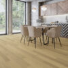 PARQUET 2LP 1S OAK AB BRUSHED LIGHT WHITE LACQ  HDF CLICK 1200x127x10/2,5