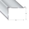 PROF STAIR NOSING V=3 MM SILVER 270 CM