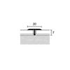 PROFILE TRANSITION 270 CM FLEXIBLE 399/T
