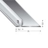 PROFILE BASE DUO-GRIP 6-10 MM 90 CM