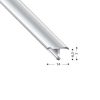 PROFILE TRANSITION FLEXIBLE 14 MM 270 CM GOLD