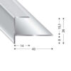 PROF STAIR NOSING SILVER 15 MM