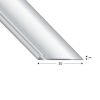 PROFILE ENDING V=2,2 MM SILVER 270 CM
