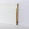 SKIRTING BOARD SOLID WHITE LACQUERED 96x18 RAL 9016