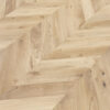 PARQUET 3LP 1S OAK CHEVRON 45 ARDENNE NATURAL WHITE MATT LACQUERED 4Vm T&G