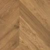 PARQUET 3LP 1S OAK CHEVRON 45 CORSE NATURAL BROWN MATT LACQUERED BRUSHED 4Vm T&G
