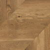 PARQUET 3LP 1S OAK CHEVRON 45 CORSE NATURAL BROWN MATT LACQUERED BRUSHED 4Vm T&G