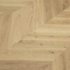 PARQUET 3LP 1S OAK CHEVRON 45 LANGUEDOC NATURAL WHITE LIGHT MATT LACQUERED BRUSHED 4Vm T&G
