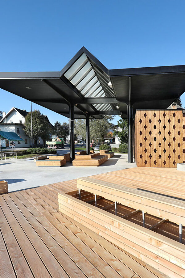 Bled Market – Sustainable Wood in a Public Space