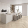 PARQUET 3LP 1S OAK MONT BLANC AB WHITE LACQ T+G L+R