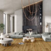 PARQUET 3LP 1S OAK SAALBACH COUNTRY BROWN MATT LACQ 4mV 5Gc