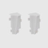 PVC ELEMENTS FOR SKIRTINGS H61/M61 58 MM - INNER CORNER
