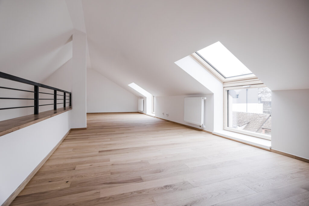 Modern urban district – calm wood texture