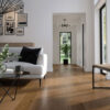 VENEERED FLOOR OAK YXENHULT TERRA BROWN BLEND MAT LACQ 5G Dry