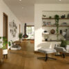 VENEERED FL OAK TULLSTROP TERRA BROWN NATURE BRUSHED MAT LACQ 5G Dry