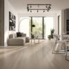 VENEERED FL OAK VIARP POWDER WHITE NATURE BRU MAT LACQ 5G Dry