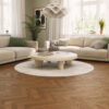 HERRINGBONE OAK SANDVIKEN TERRA BROWN SELECT MATT LACQ 5G L