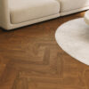 HERRINGBONE OAK SANDVIKEN TERRA BROWN SELECT MATT LACQ 5G L
