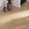 HERRINGBONE OAK SIGTUNA MISTY WHITE SELECT MATT LACQ 5G R