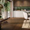 VENEER FL OAK DYVIK BLEND TERRA BROWN BRUSHED MATT LACQ 4V 5G