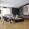 PARQUET 3LP 1L AM OAK KRONPLATZ AB BRUSH LACQ  CH-45 T+G